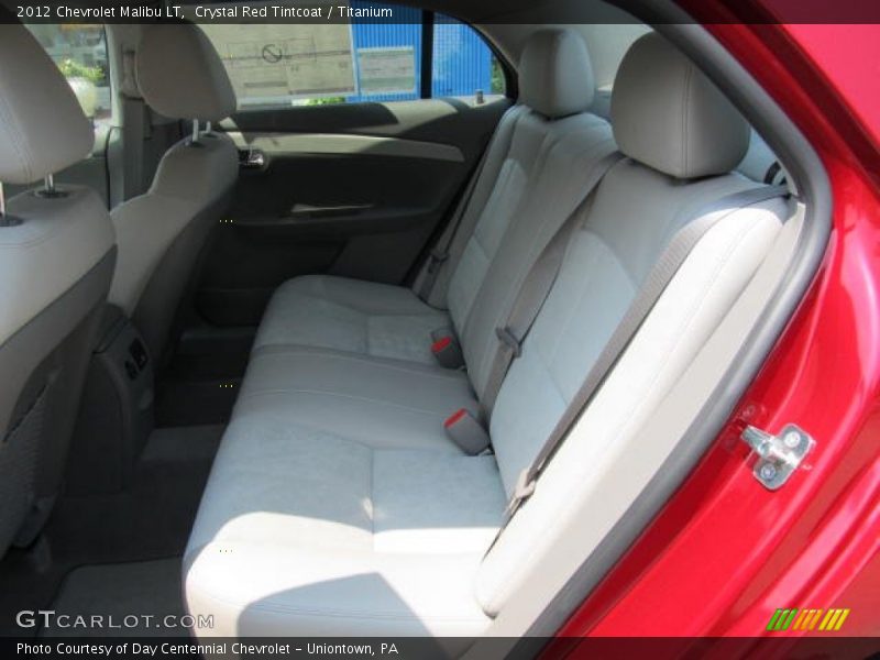 Crystal Red Tintcoat / Titanium 2012 Chevrolet Malibu LT