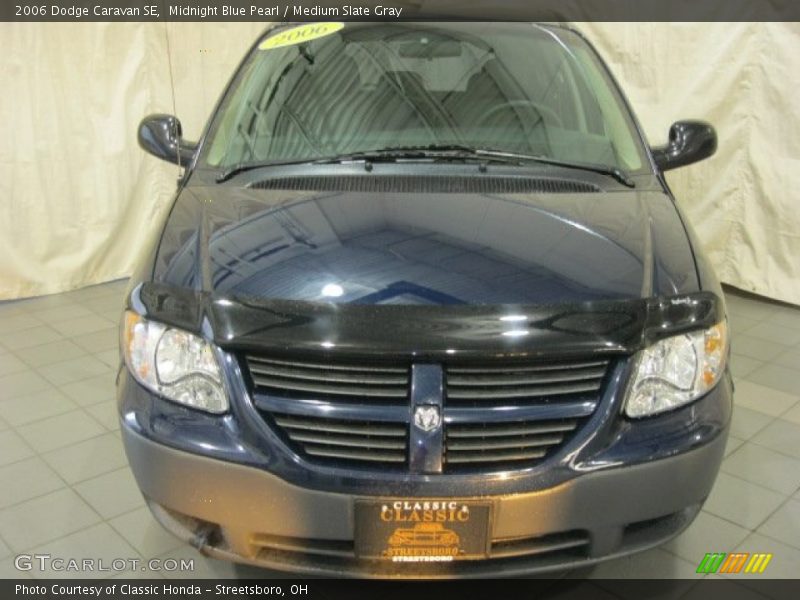 Midnight Blue Pearl / Medium Slate Gray 2006 Dodge Caravan SE