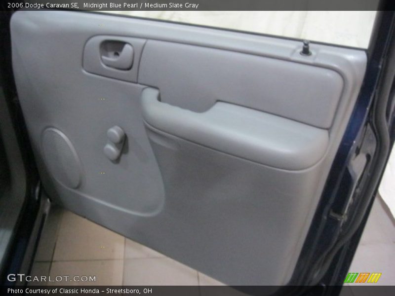 Midnight Blue Pearl / Medium Slate Gray 2006 Dodge Caravan SE