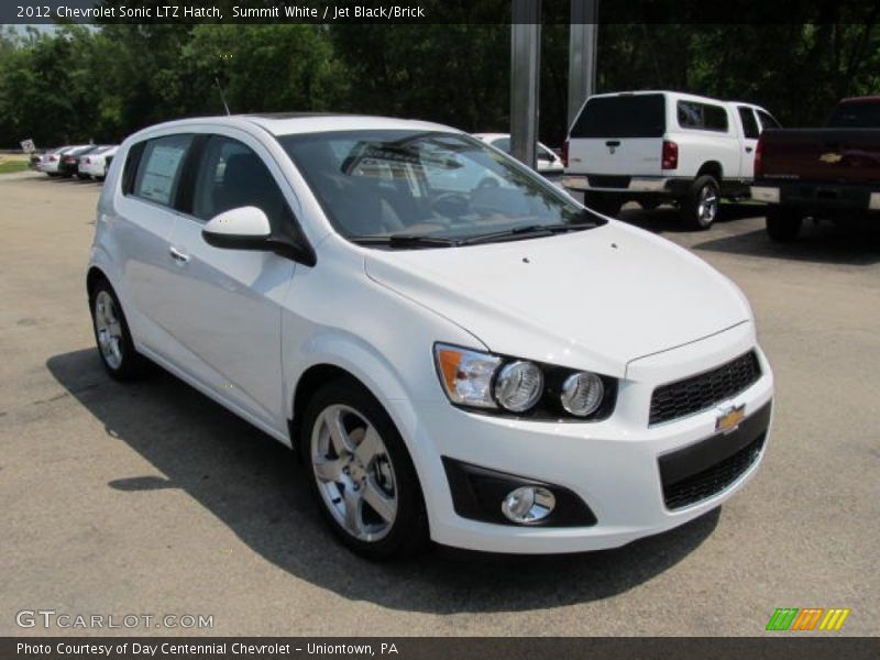 Front 3/4 View of 2012 Sonic LTZ Hatch