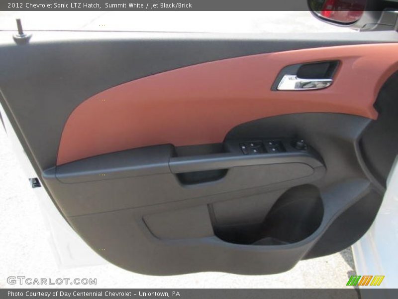 Door Panel of 2012 Sonic LTZ Hatch