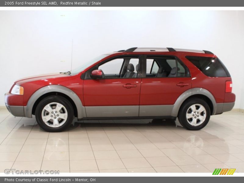 Redfire Metallic / Shale 2005 Ford Freestyle SEL AWD