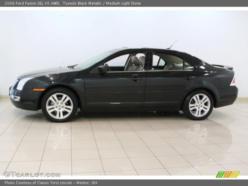  2009 Fusion SEL V6 AWD Tuxedo Black Metallic