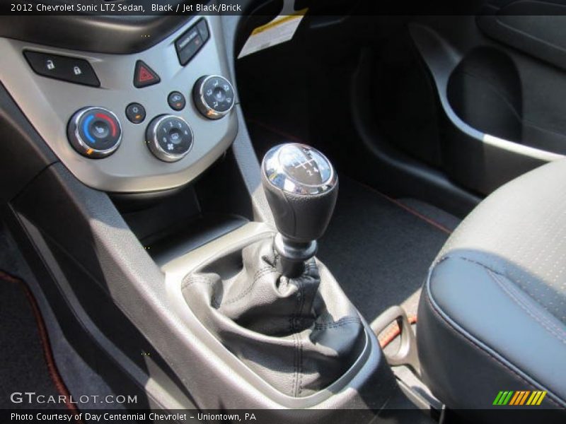  2012 Sonic LTZ Sedan 6 Speed Manual Shifter