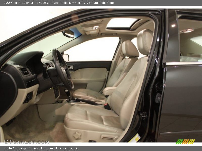 2009 Fusion SEL V6 AWD Medium Light Stone Interior