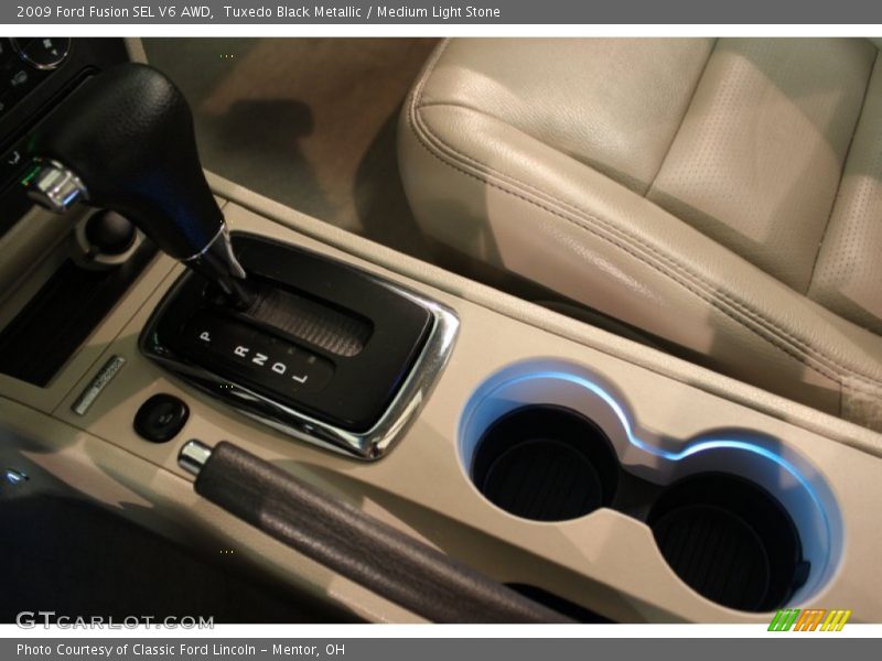 Tuxedo Black Metallic / Medium Light Stone 2009 Ford Fusion SEL V6 AWD