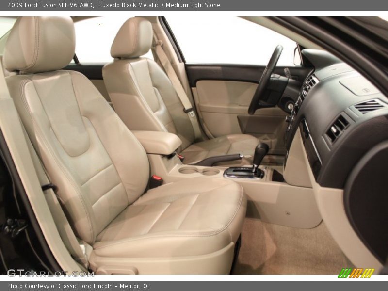  2009 Fusion SEL V6 AWD Medium Light Stone Interior