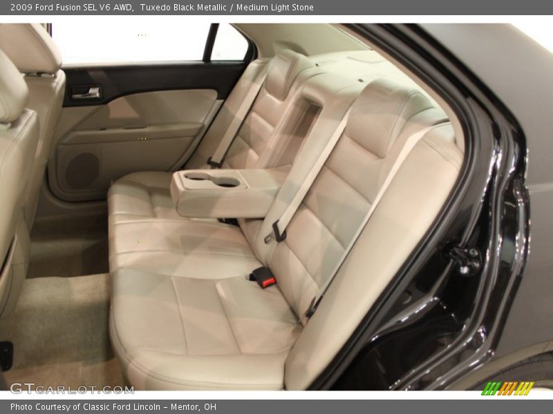 Tuxedo Black Metallic / Medium Light Stone 2009 Ford Fusion SEL V6 AWD
