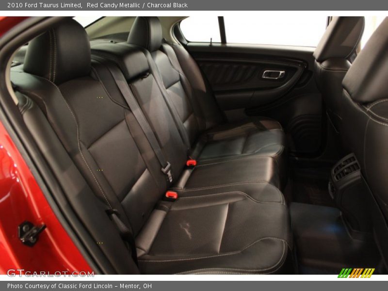 Red Candy Metallic / Charcoal Black 2010 Ford Taurus Limited