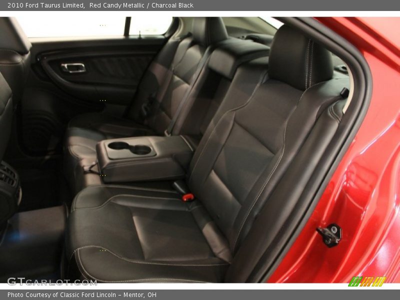 Red Candy Metallic / Charcoal Black 2010 Ford Taurus Limited