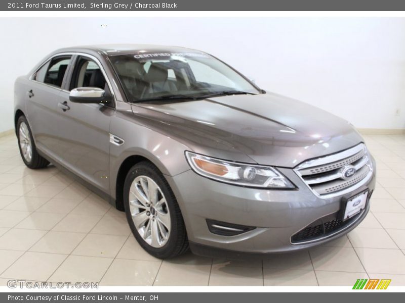 Sterling Grey / Charcoal Black 2011 Ford Taurus Limited