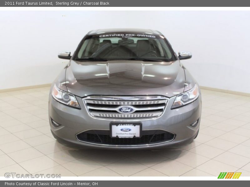 Sterling Grey / Charcoal Black 2011 Ford Taurus Limited