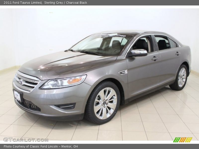 Sterling Grey / Charcoal Black 2011 Ford Taurus Limited