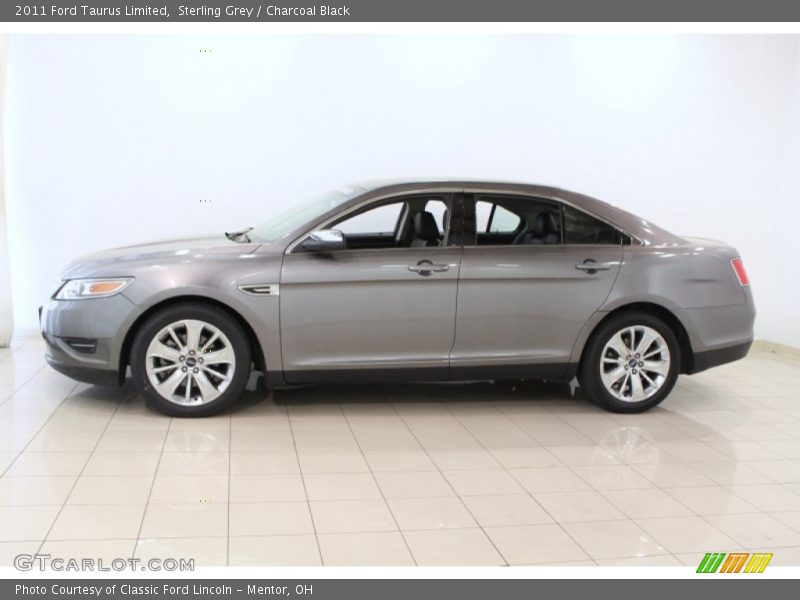 Sterling Grey / Charcoal Black 2011 Ford Taurus Limited