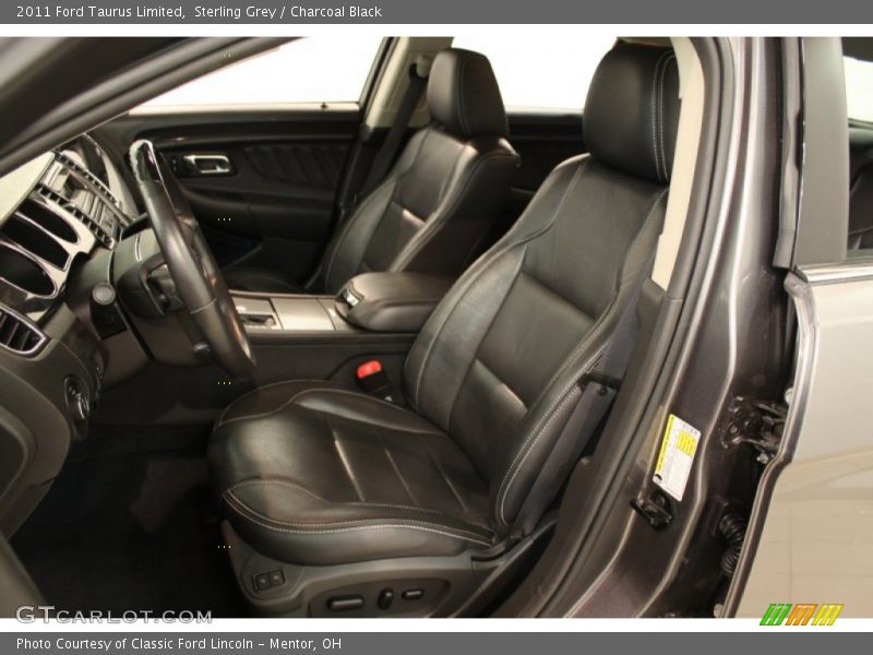Sterling Grey / Charcoal Black 2011 Ford Taurus Limited