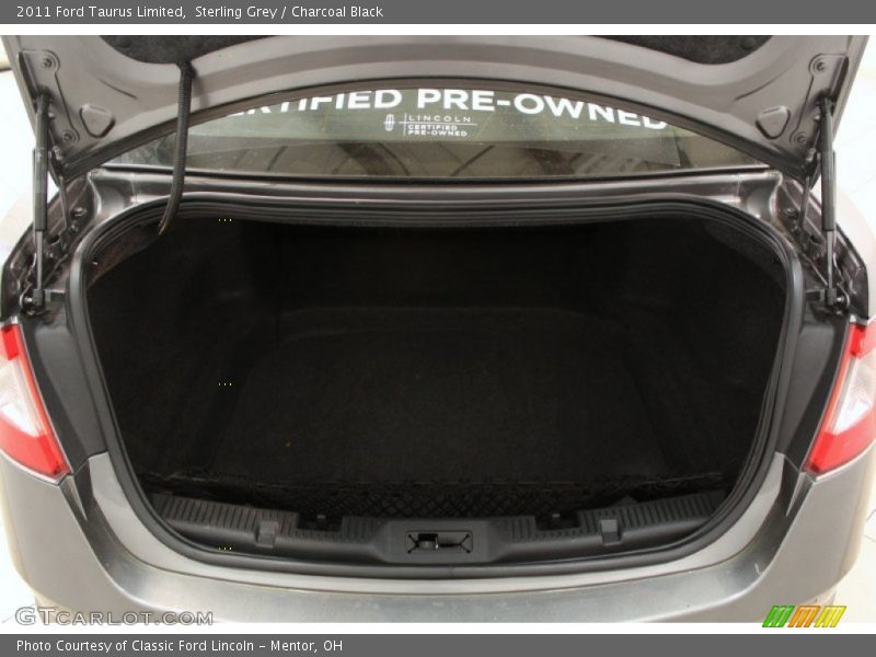 Sterling Grey / Charcoal Black 2011 Ford Taurus Limited