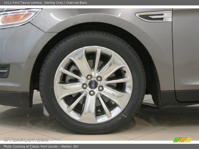 Sterling Grey / Charcoal Black 2011 Ford Taurus Limited