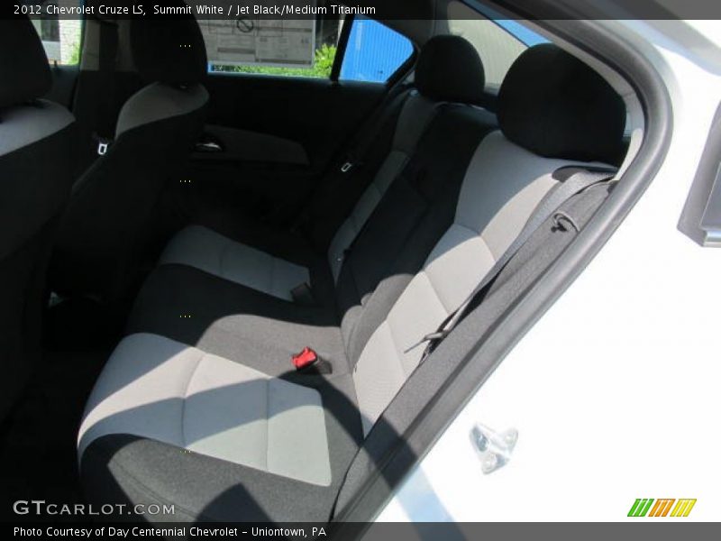 Summit White / Jet Black/Medium Titanium 2012 Chevrolet Cruze LS