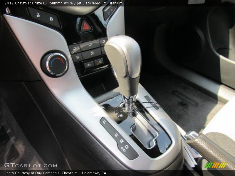 Summit White / Jet Black/Medium Titanium 2012 Chevrolet Cruze LS