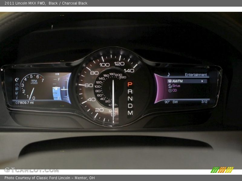  2011 MKX FWD FWD Gauges