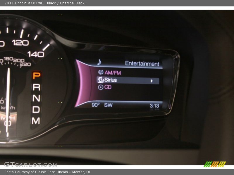 Black / Charcoal Black 2011 Lincoln MKX FWD