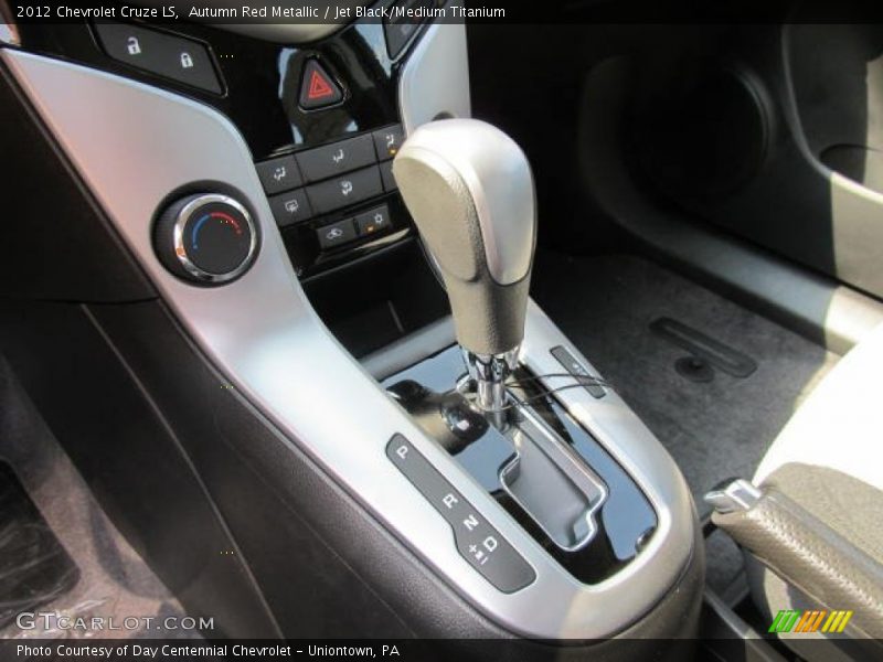 Autumn Red Metallic / Jet Black/Medium Titanium 2012 Chevrolet Cruze LS