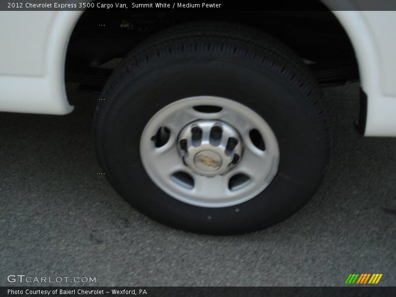 Summit White / Medium Pewter 2012 Chevrolet Express 3500 Cargo Van