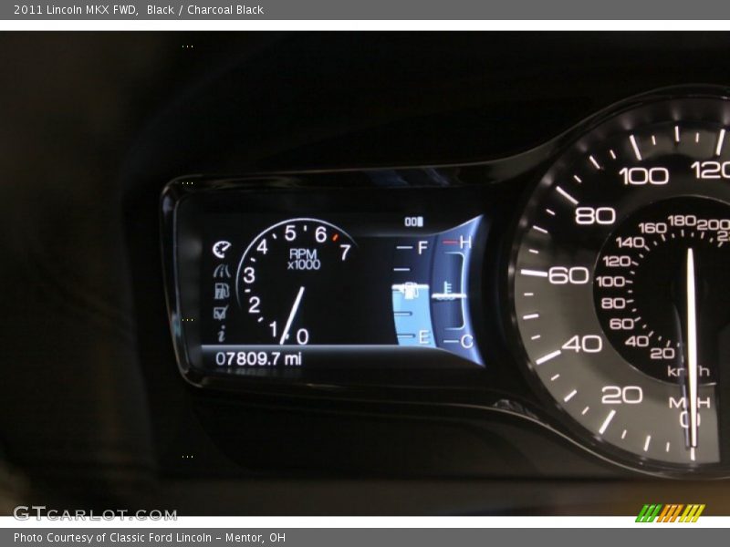  2011 MKX FWD FWD Gauges