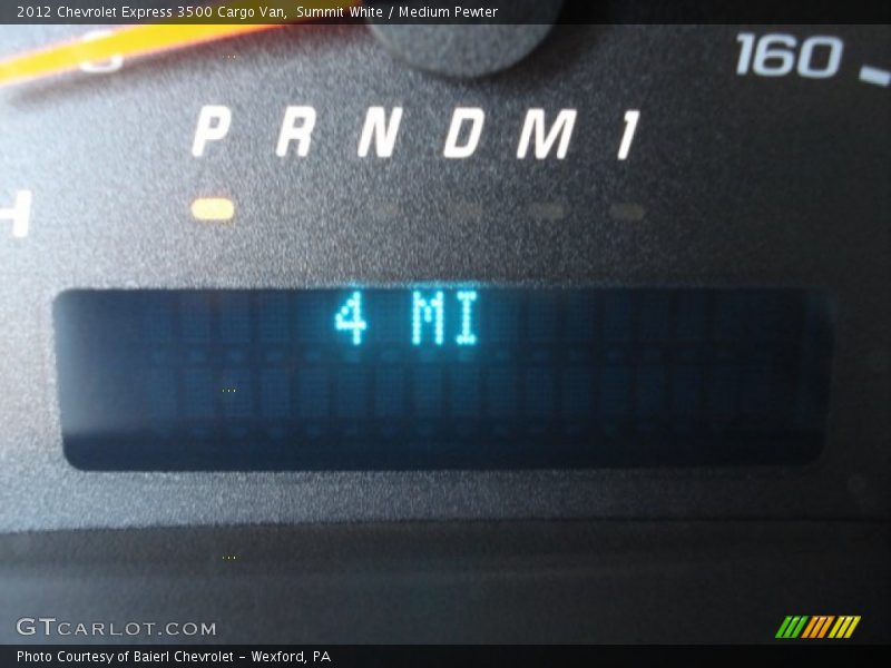 Summit White / Medium Pewter 2012 Chevrolet Express 3500 Cargo Van