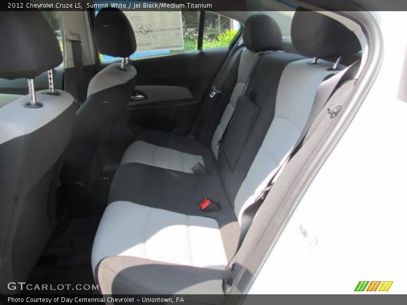 Summit White / Jet Black/Medium Titanium 2012 Chevrolet Cruze LS