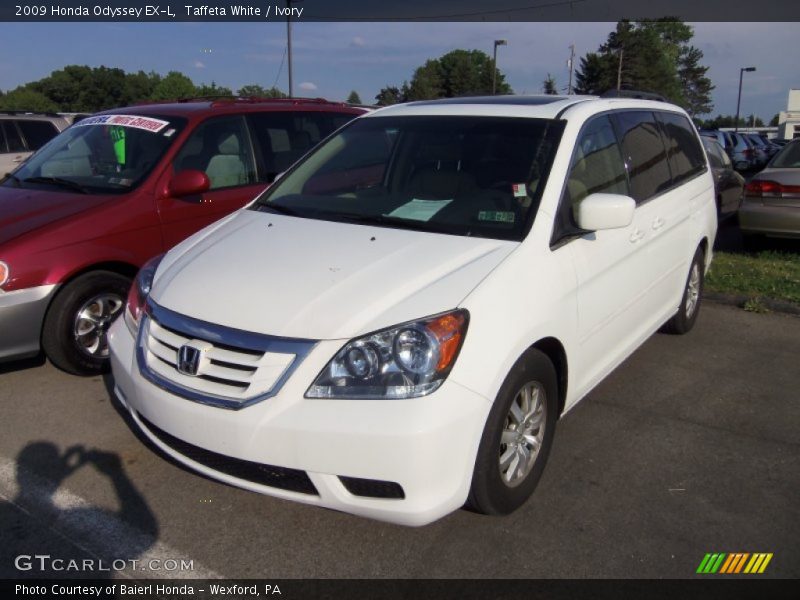 Taffeta White / Ivory 2009 Honda Odyssey EX-L