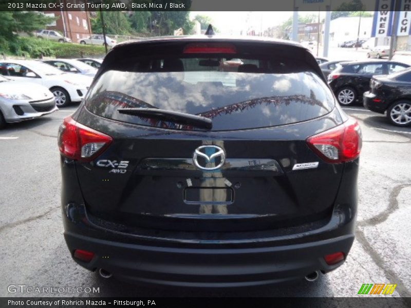 Black Mica / Black 2013 Mazda CX-5 Grand Touring AWD