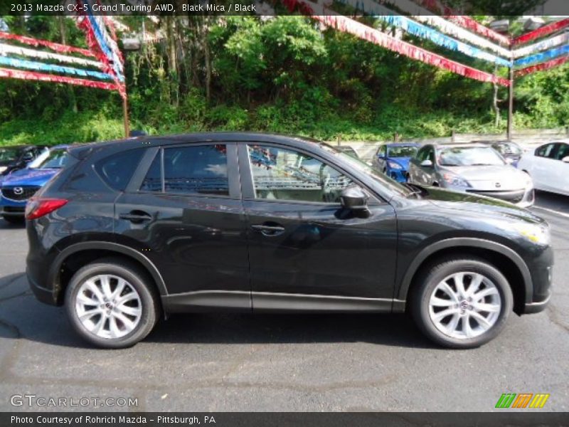Black Mica / Black 2013 Mazda CX-5 Grand Touring AWD