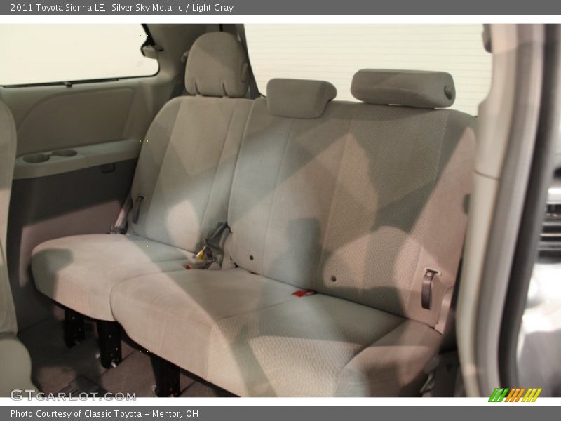 Silver Sky Metallic / Light Gray 2011 Toyota Sienna LE