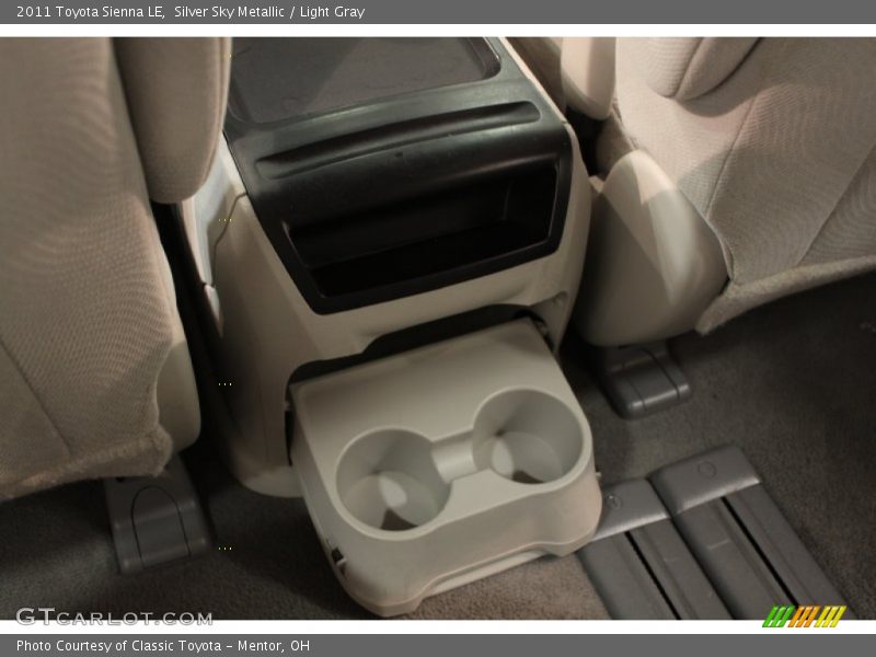 Silver Sky Metallic / Light Gray 2011 Toyota Sienna LE