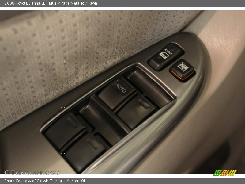 Blue Mirage Metallic / Fawn 2008 Toyota Sienna LE