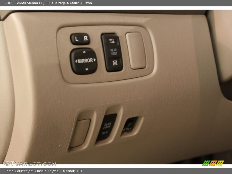 Blue Mirage Metallic / Fawn 2008 Toyota Sienna LE