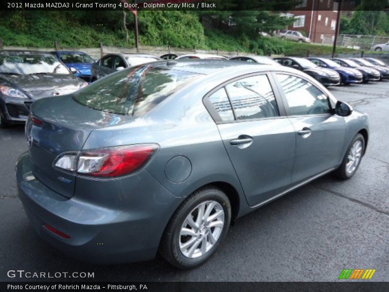  2012 MAZDA3 i Grand Touring 4 Door Dolphin Gray Mica