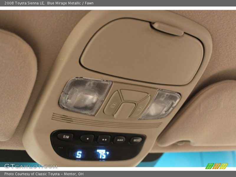 Blue Mirage Metallic / Fawn 2008 Toyota Sienna LE
