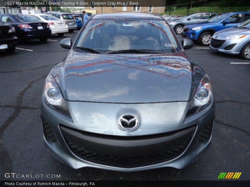  2012 MAZDA3 i Grand Touring 4 Door Dolphin Gray Mica
