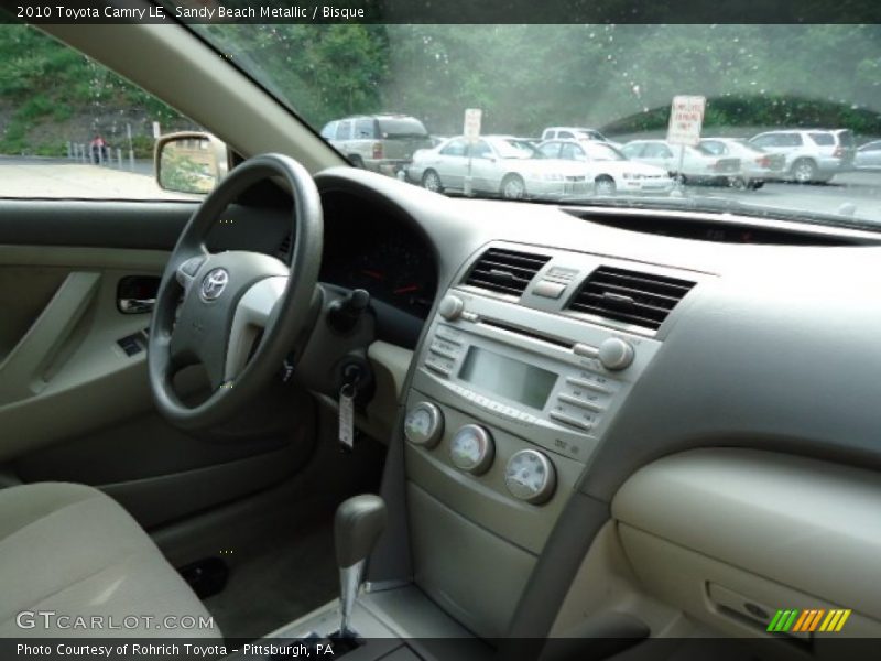 Sandy Beach Metallic / Bisque 2010 Toyota Camry LE