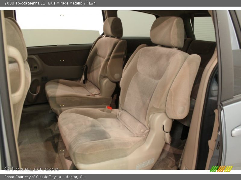 Blue Mirage Metallic / Fawn 2008 Toyota Sienna LE