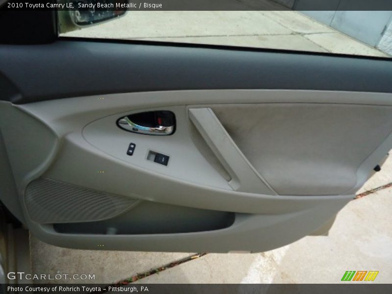 Sandy Beach Metallic / Bisque 2010 Toyota Camry LE