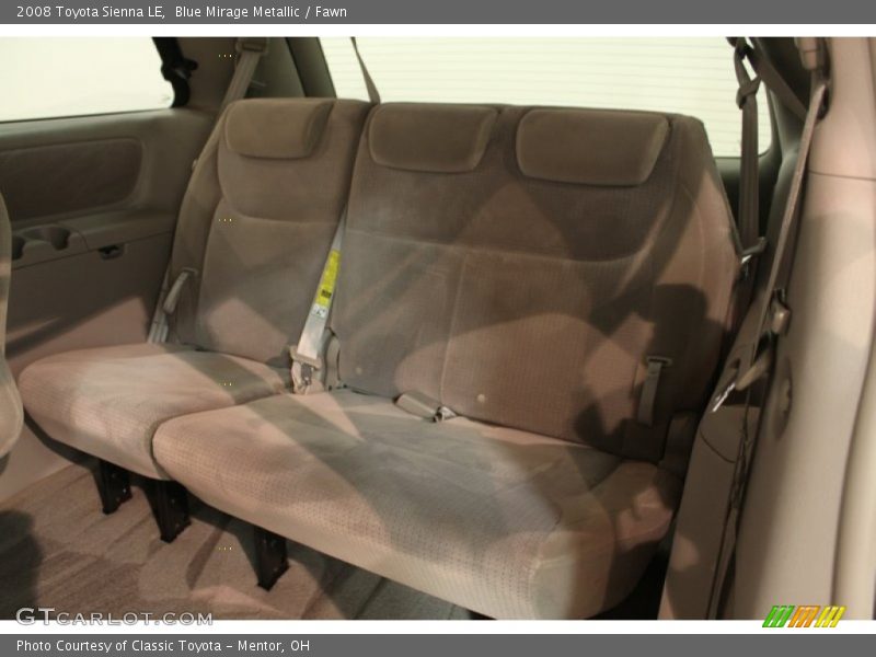 Blue Mirage Metallic / Fawn 2008 Toyota Sienna LE
