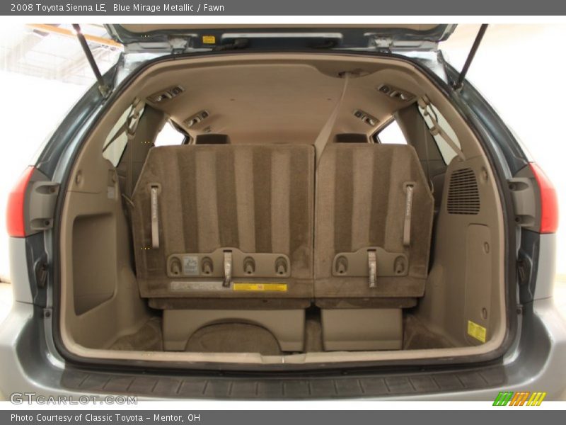 Blue Mirage Metallic / Fawn 2008 Toyota Sienna LE