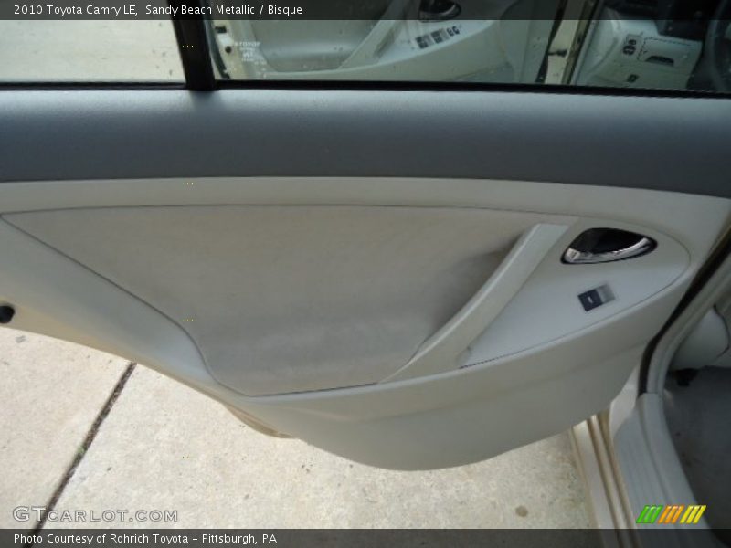 Sandy Beach Metallic / Bisque 2010 Toyota Camry LE