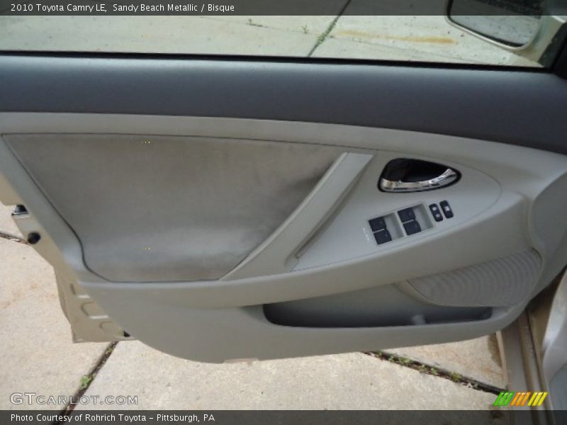 Sandy Beach Metallic / Bisque 2010 Toyota Camry LE