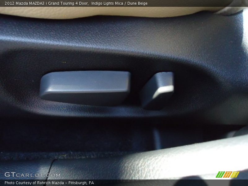 Indigo Lights Mica / Dune Beige 2012 Mazda MAZDA3 i Grand Touring 4 Door