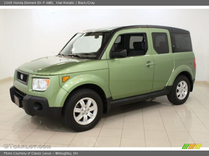 Kiwi Metallic / Black/Gray 2006 Honda Element EX-P AWD