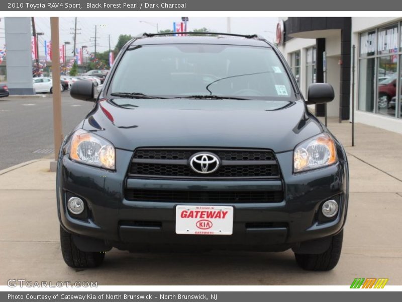 Black Forest Pearl / Dark Charcoal 2010 Toyota RAV4 Sport